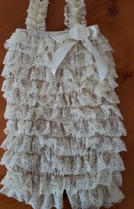 Baby/Toddler 12 month beautiful lace romper